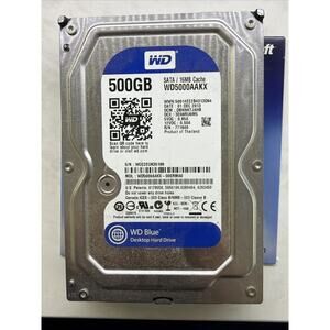 Western Digital BLUE WD5000AAKX 500GB 7200RPM 6Gb/s 3.5" SATA Hard Drive